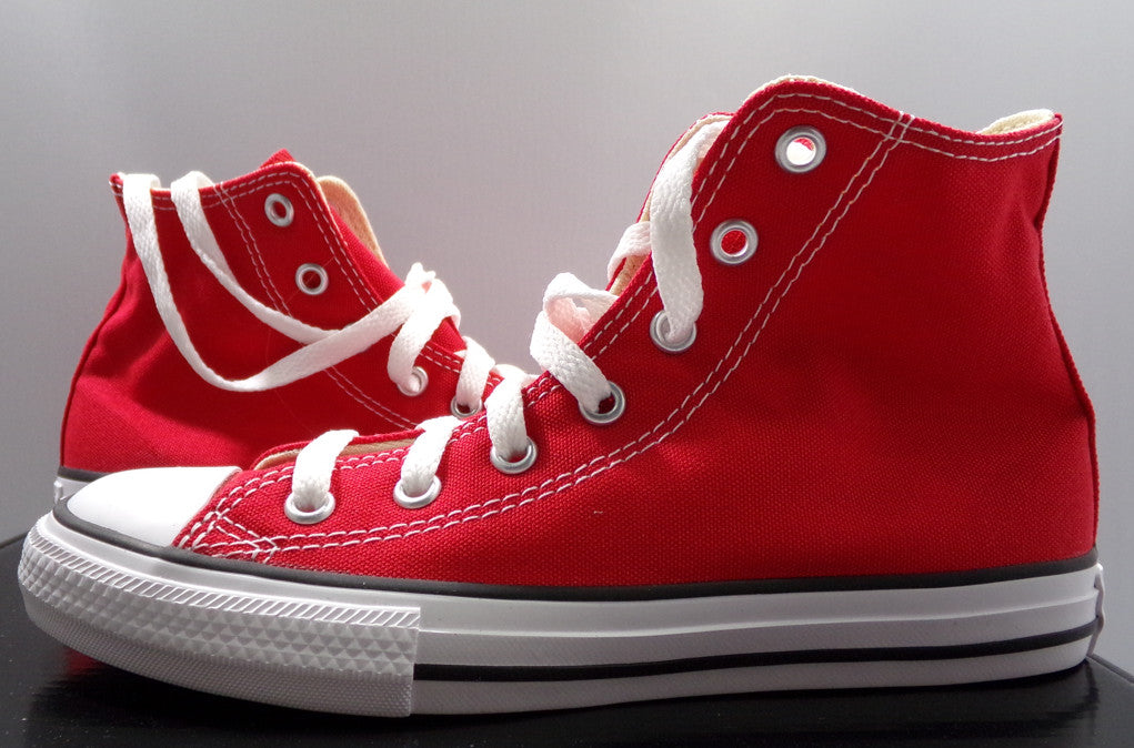 Converse Chuck Taylor All Star High Top Sneaker Red Size 2