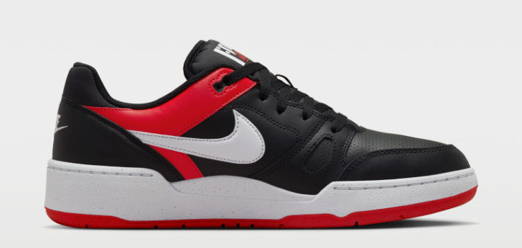 Nike Full Force Low in the "Black/University Red/White" FB1362-003, Size 8.5