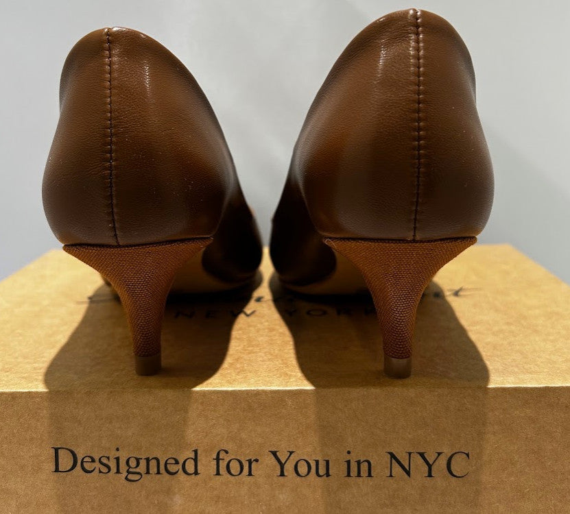 Antonia Saint Vicky Pumps 40MM Heels Cocoa, Size 8