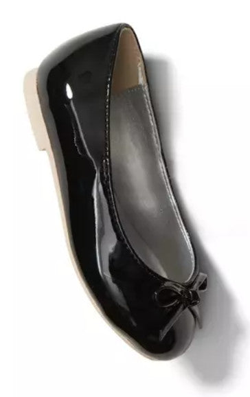 Janie and Jack Patent Bow Ballet Flat Size 8