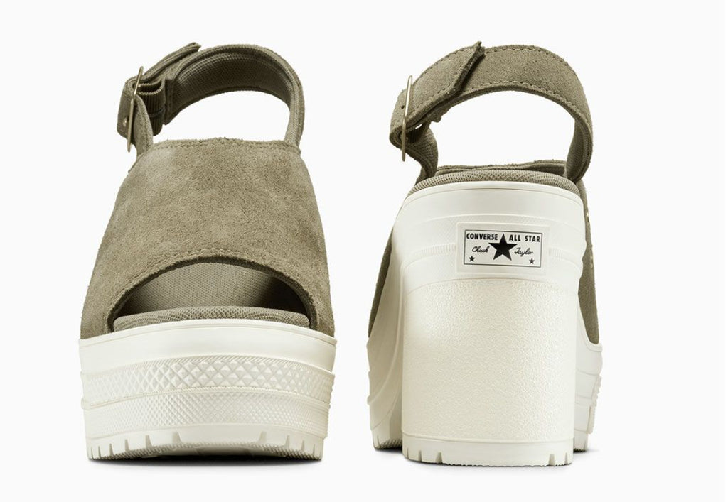 Converse Chuck 70 De Luxe Heel Mule Slip On Taupe A15071 Size 11