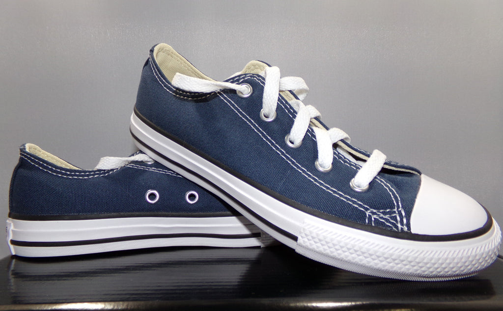 Converse Chuck Taylor All Star Low Top Sneakers Blue Size 2