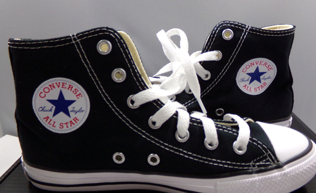 Converse 3J231 Chuck Taylor Kids High Top Sneakers Black Size US 10.5 UK 10