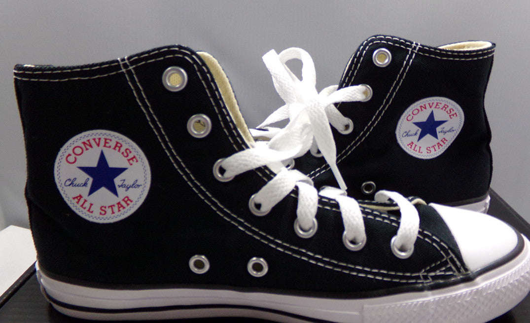Converse 3J231 Chuck Taylor Kids High Top Sneakers Black Size US 10.5 UK 10