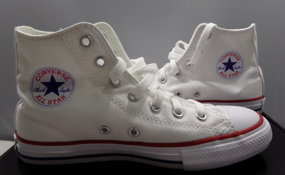Converse Chuck Taylor All Star High Top Sneakers White Size 2.5