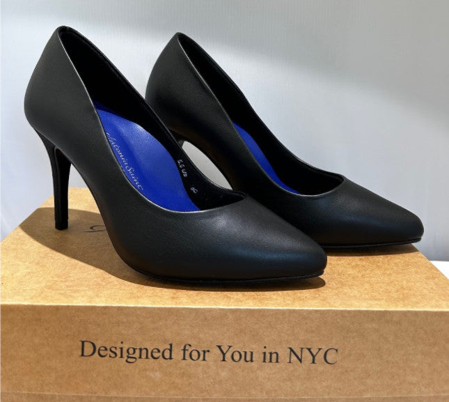 Antonia Saint NY Victoria Pump Heel 3.0 Black, Size 10