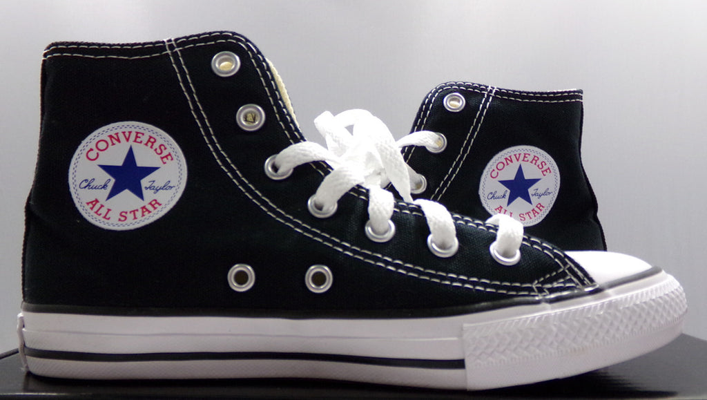Converse 3J231 Chuck Taylor Kids High Top Sneakers Black Size US 10.5 UK 10
