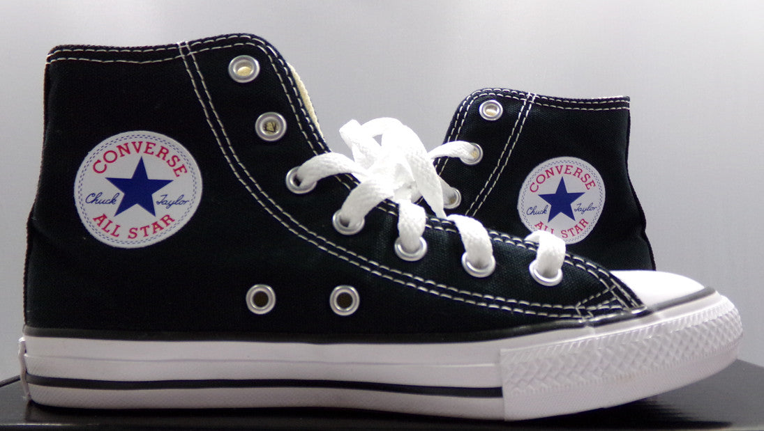 Converse 3J231 Chuck Taylor Kids High Top Sneakers Black Size US 10.5 UK 10