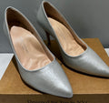 Antonia Saint NY Victoria Hello 3.0 Silver Metallic, Size 10