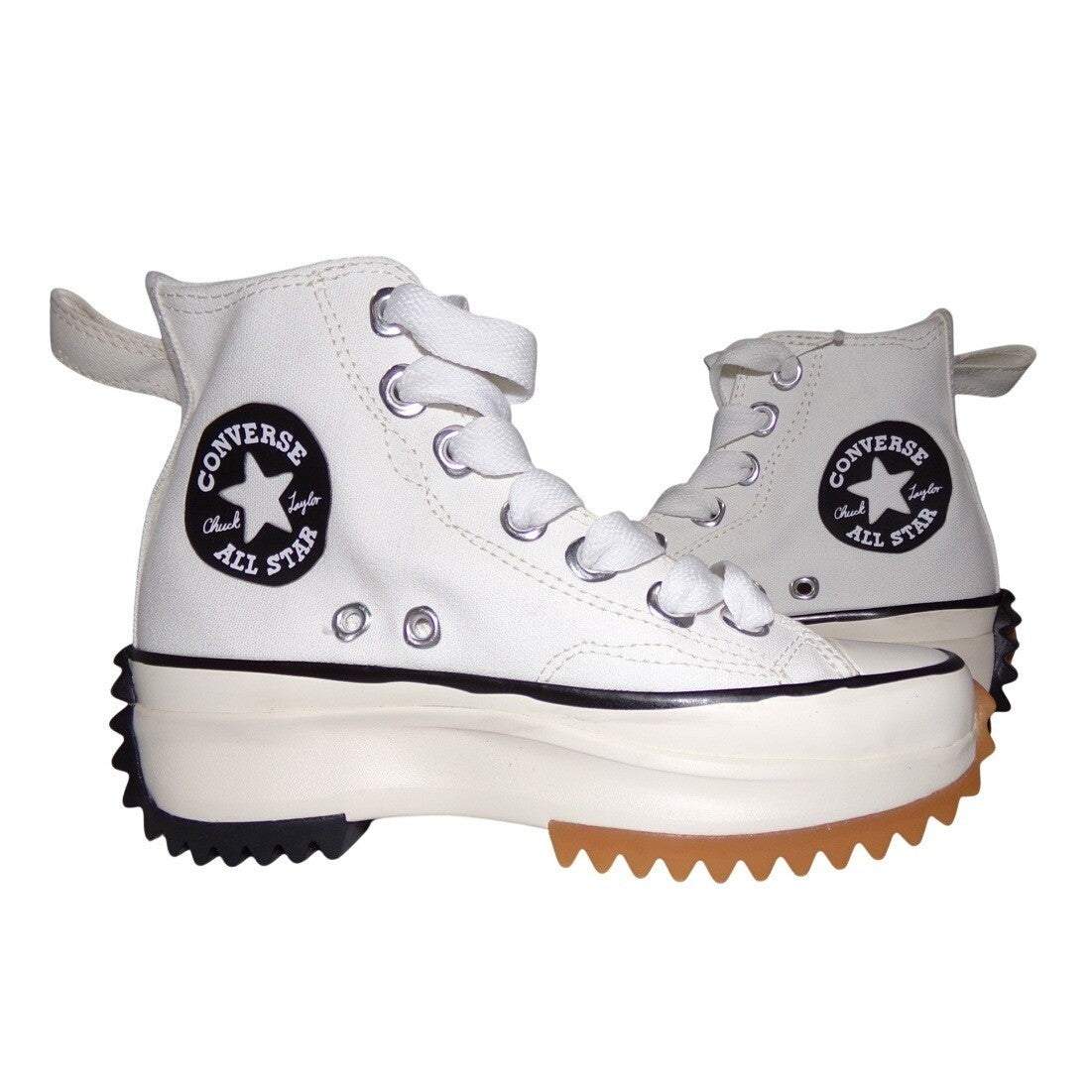 Converse Run Star Hike Platform High Top Canvas Sneakers Size 3.5