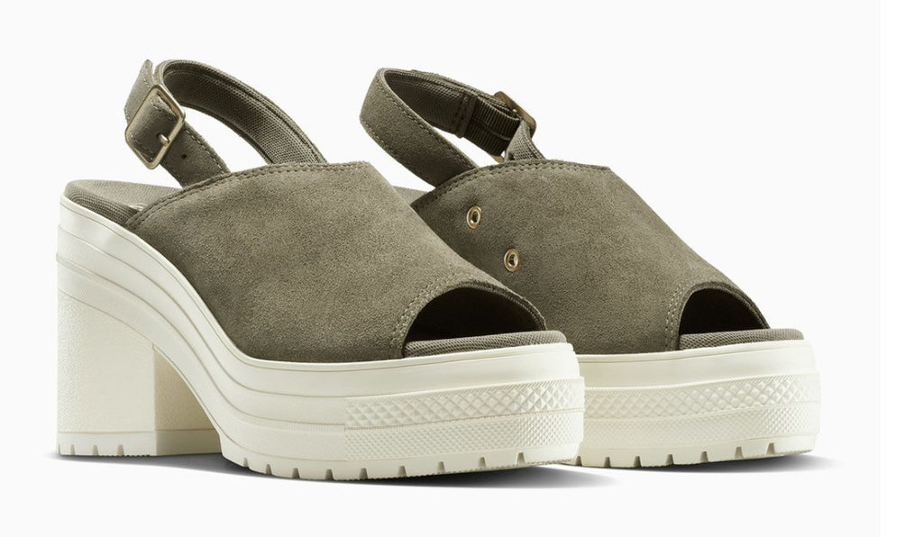 Converse Chuck 70 De Luxe Heel Mule Slip On Taupe A15071 Size 11