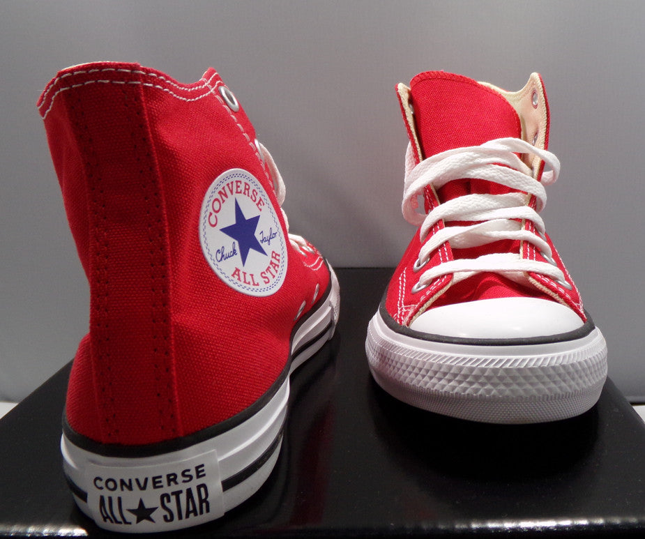 Converse Chuck Taylor All Star High Top Sneaker Red Size 2