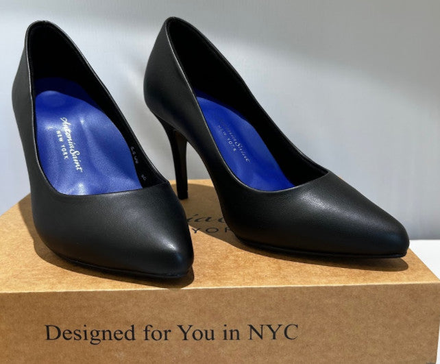 Antonia Saint NY Victoria Pump Heel 3.0 Black, Size 5.5