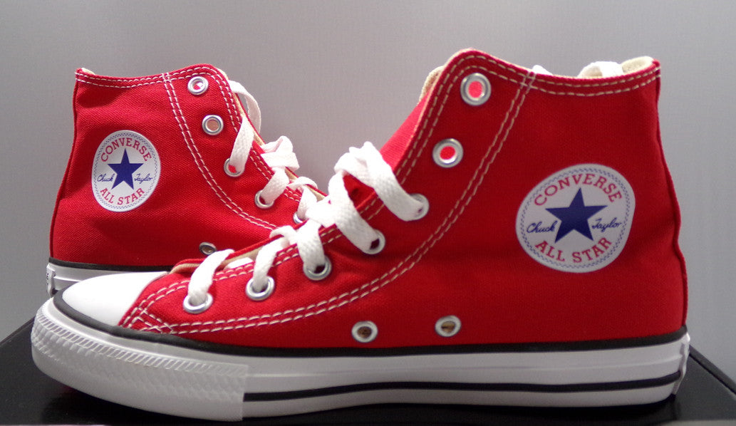 Converse Chuck Taylor All Star High Top Sneaker Red Size 2