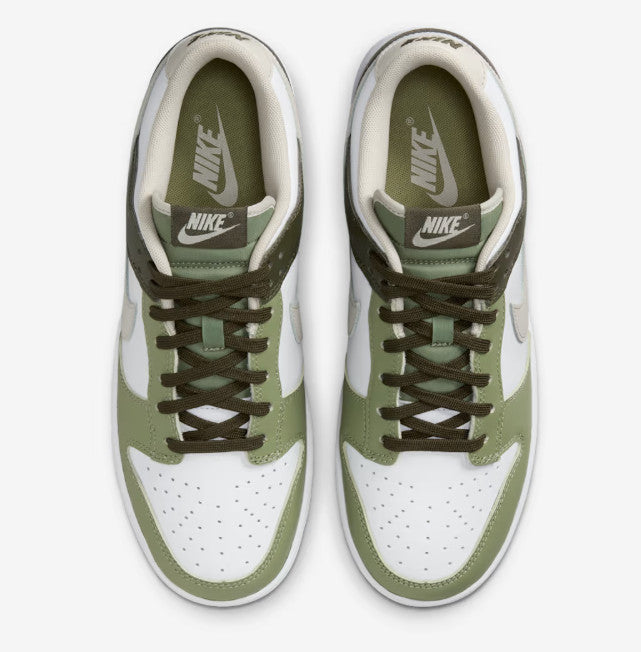 Nike Dunk Low "Oil Green" Men's Sneakers FN6882-100 Size US 9.5
