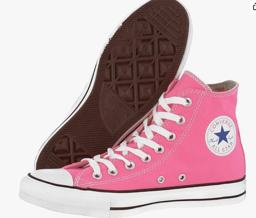 Converse Chuck Taylor All Star High Top Sneakers Pink, Size 13.5