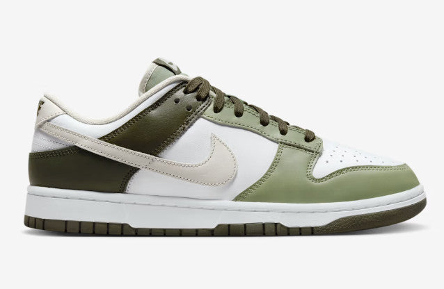 Nike Dunk Low "Oil Green" Men's Sneakers FN6882-100 Size US 9.5