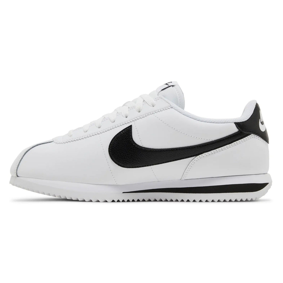 Nike Mens Cortez White Black DM4044-105 Low Top Sneakers Size 9