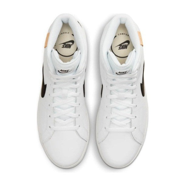 Nike Mens Court Royale 2 Mid White Onyx Black CQ9179-100 Size 11 Sneakers