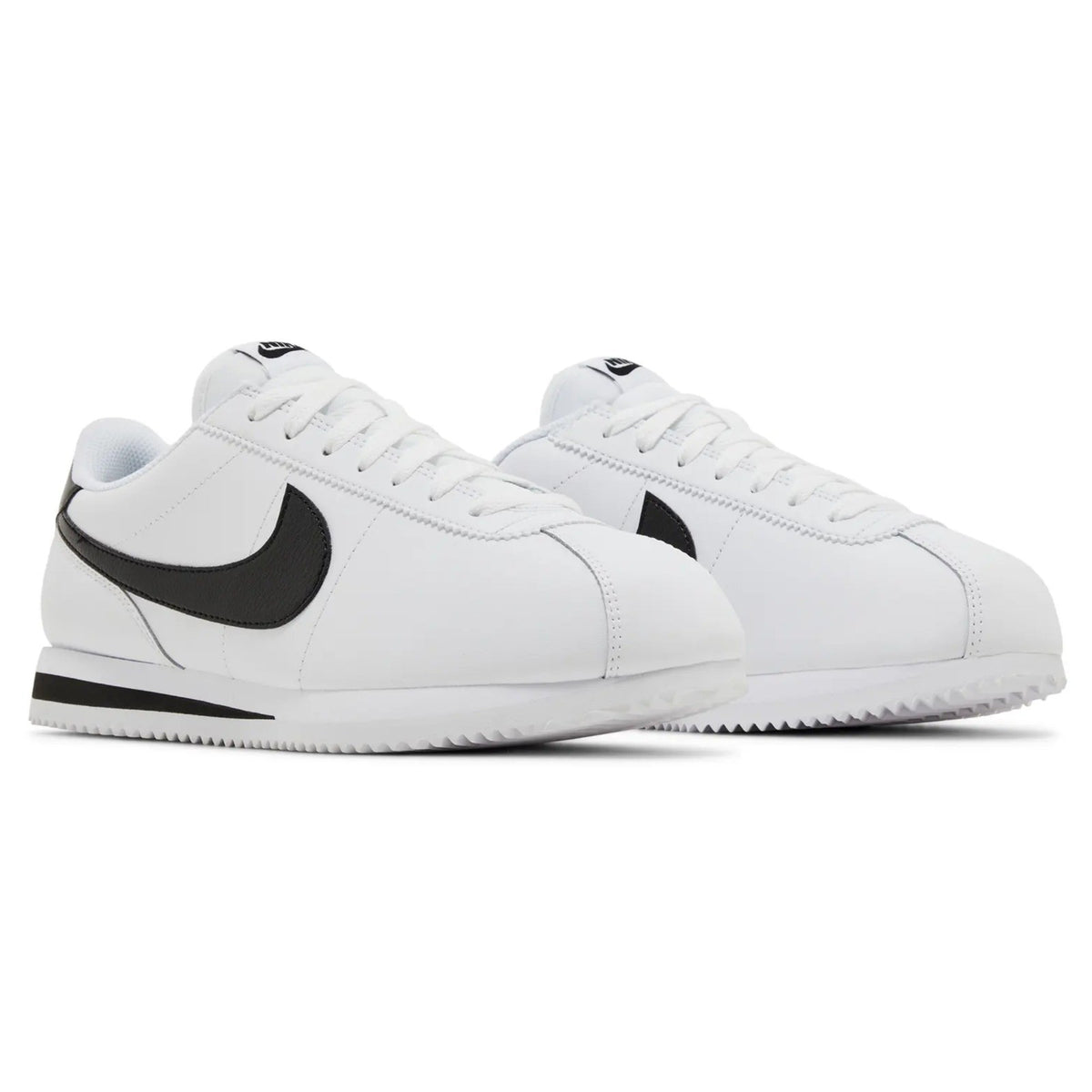 Nike Mens Cortez White Black DM4044-105 Low Top Sneakers Size 9