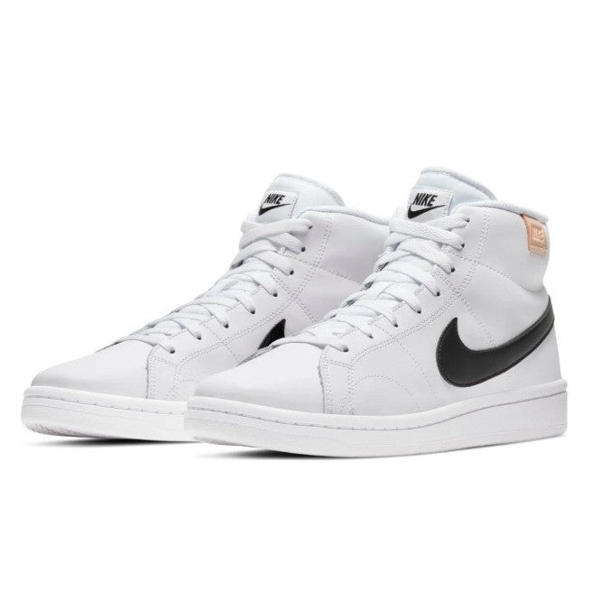 Nike Mens Court Royale 2 Mid White Onyx Black CQ9179-100 Size 11 Sneakers