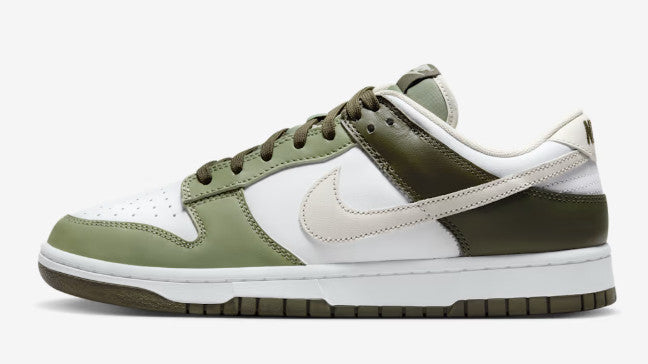 Nike Dunk Low "Oil Green" Men's Sneakers FN6882-100 Size US 9.5