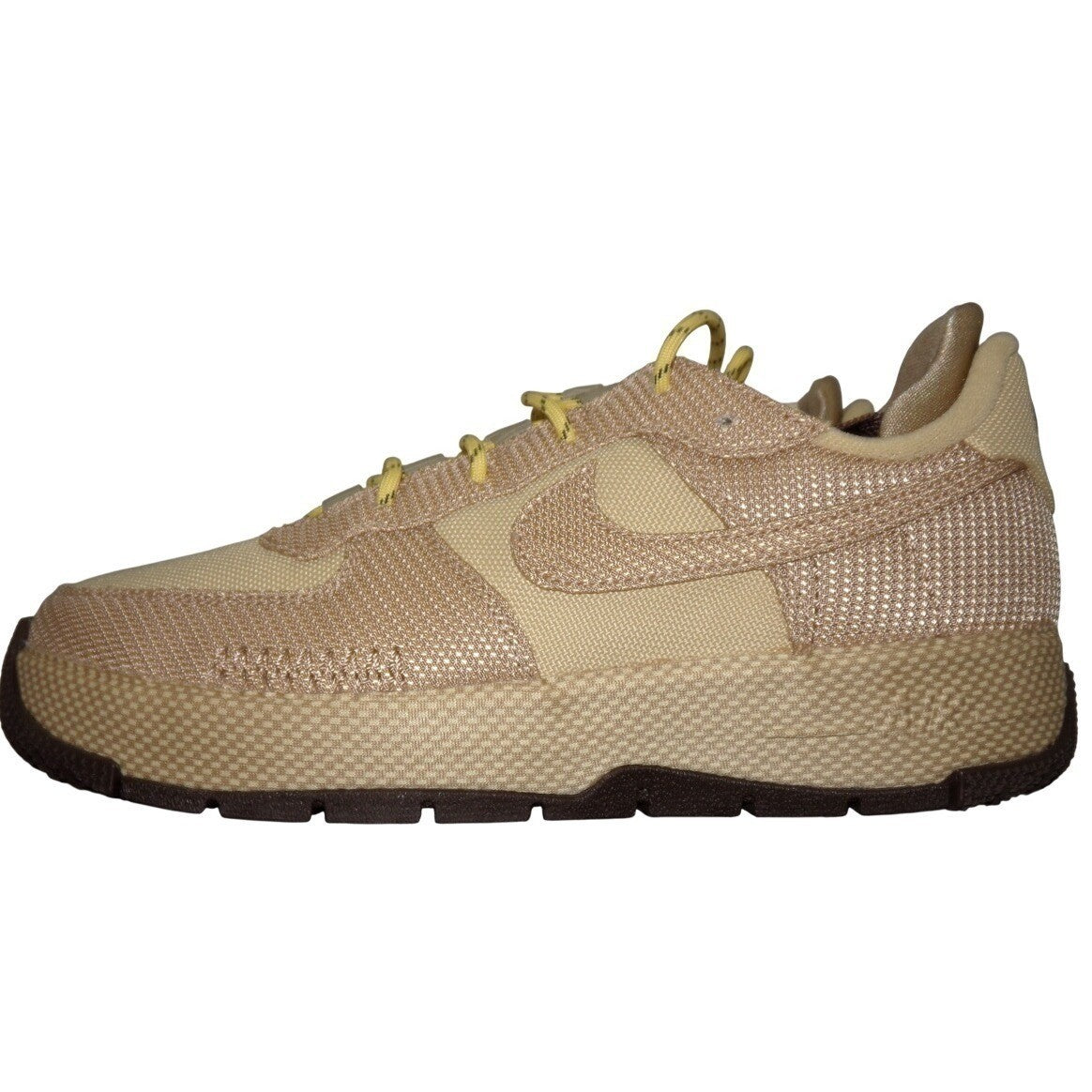 Nike Air Force 1 Wild In the Sesame/Baroque Brown/Khaki Size 7 (adults)