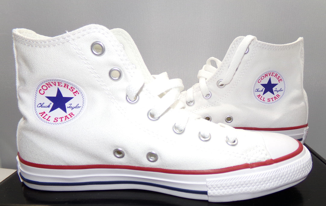 Converse Chuck Taylor All Star High Top Sneakers White Size 2.5
