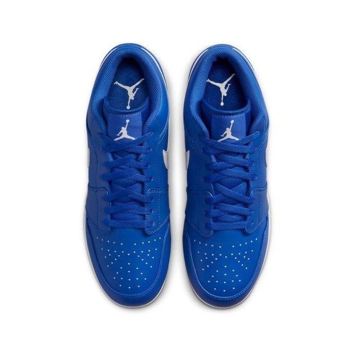 Nike Air Jordan 1 Retro MCS Low Game Royal White Baseball Cleats CJ8524-401 11