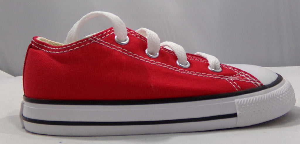 Converse Chuck Taylor All Star Low Top Toddler Canvas Sneakers Red Size 9
